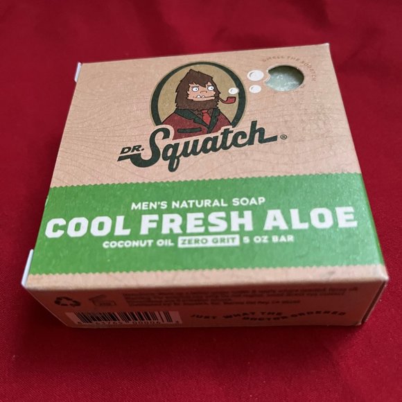 Dr. Squatch Natural Bar Soap, Cool Fresh Aloe, 5 oz - Picture 4 of 4